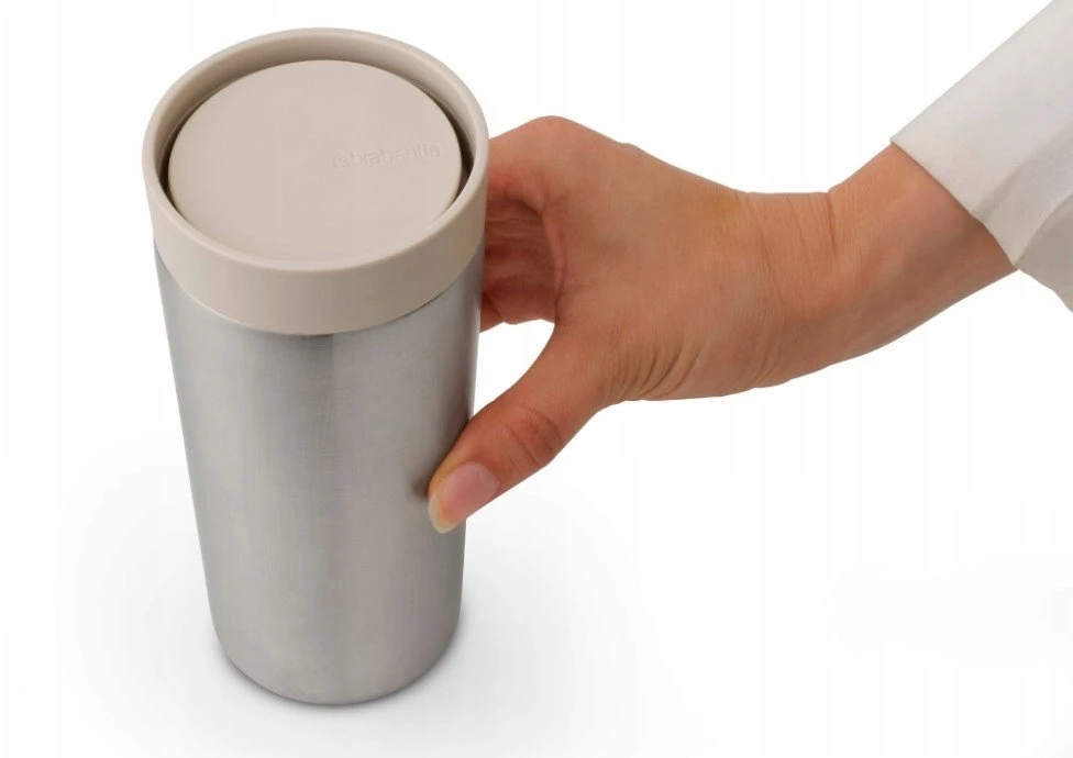 Brabantia „Make & Take“ 360 ml švelniai smėlio spalvos 244827