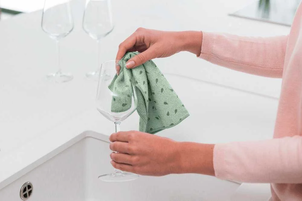 Brabantia Mikropluošto šluostės 2 vnt. 30x30cm - Jade Žalias