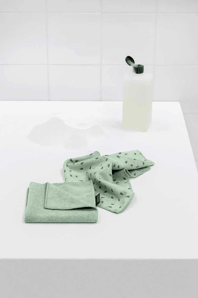 Brabantia Mikropluošto šluostės 2 vnt. 30x30cm - Jade Žalias