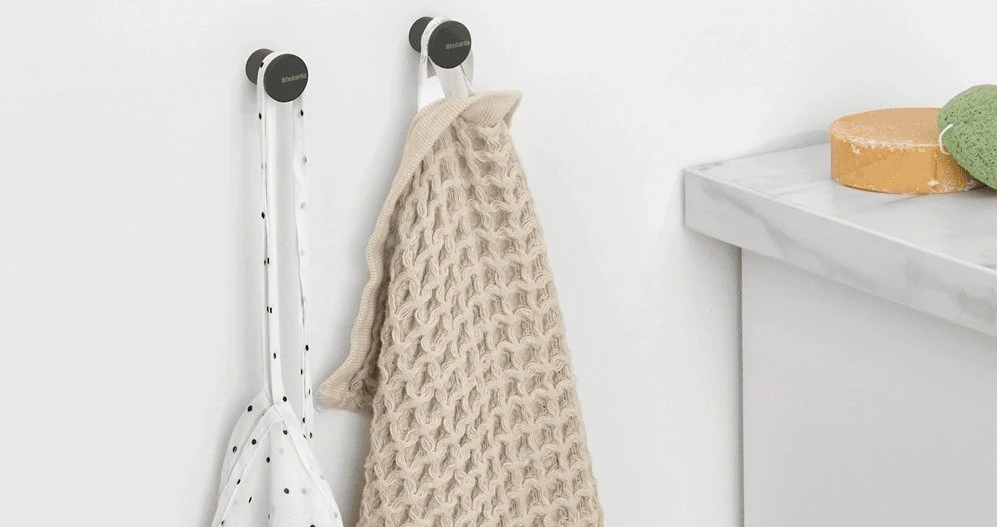 Brabantia āķi MindSet 2 gb., mineral infinite pilkas