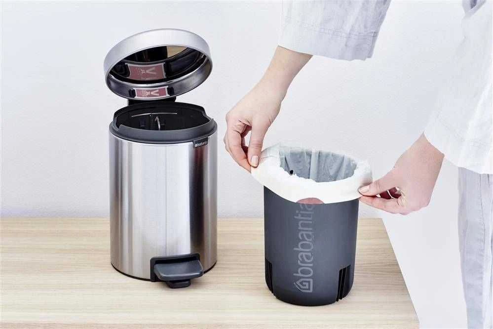 Šiukšliadėžė Brabantia 3 L 11 21 64 satino