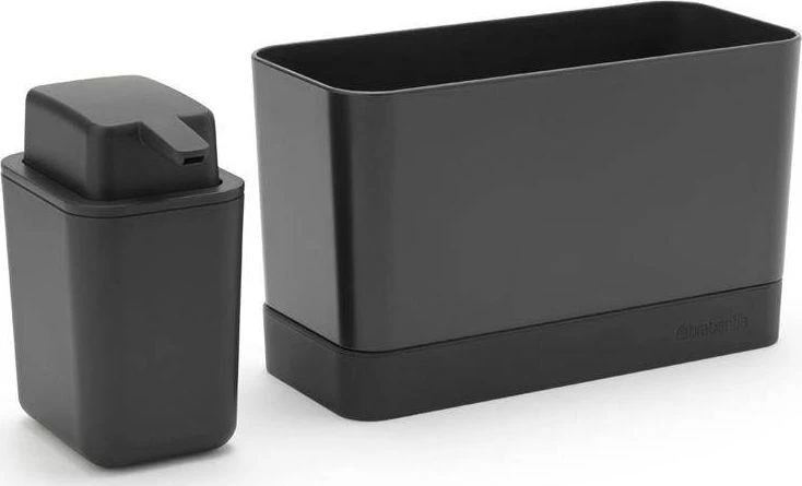 Brabantia Kriauklės rinkinys, 3vnt. - Dark Pilkas