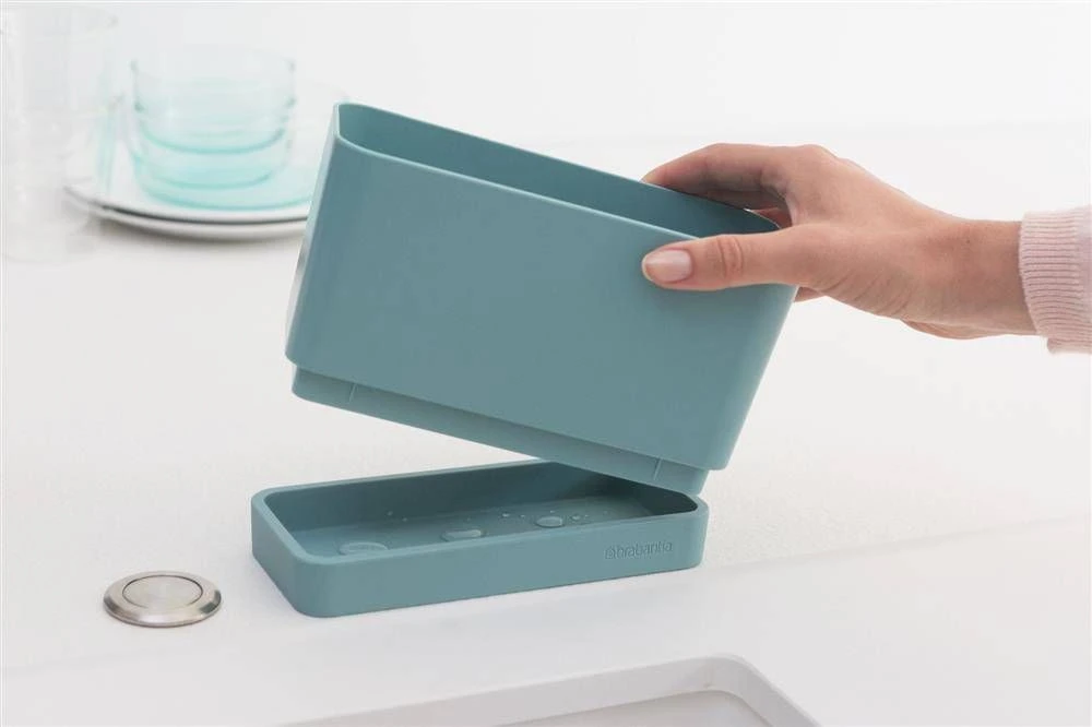 Brabantia Organizatorius kriauklei mėtų spalvos (117527)