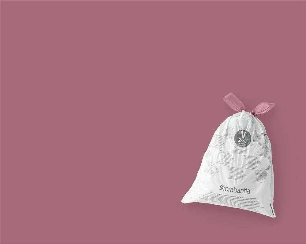 Brabantia Šiukšlių maišeliai V 2-3 L (dalytuve 40 maišelių)