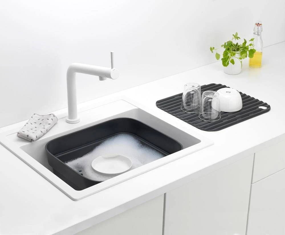 Tamsiai pilka Brabantia Washing-Up Bowl