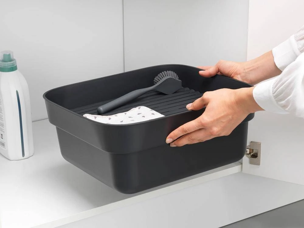 Tamsiai pilka Brabantia Washing-Up Bowl