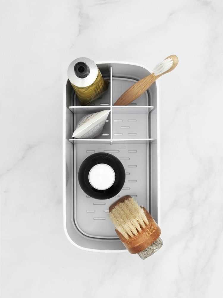 Brabantia vannasistabas piederumu organizators ReNew, balts