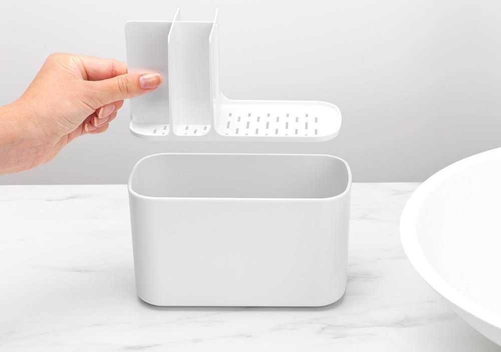 Brabantia vannasistabas piederumu organizators ReNew, balts