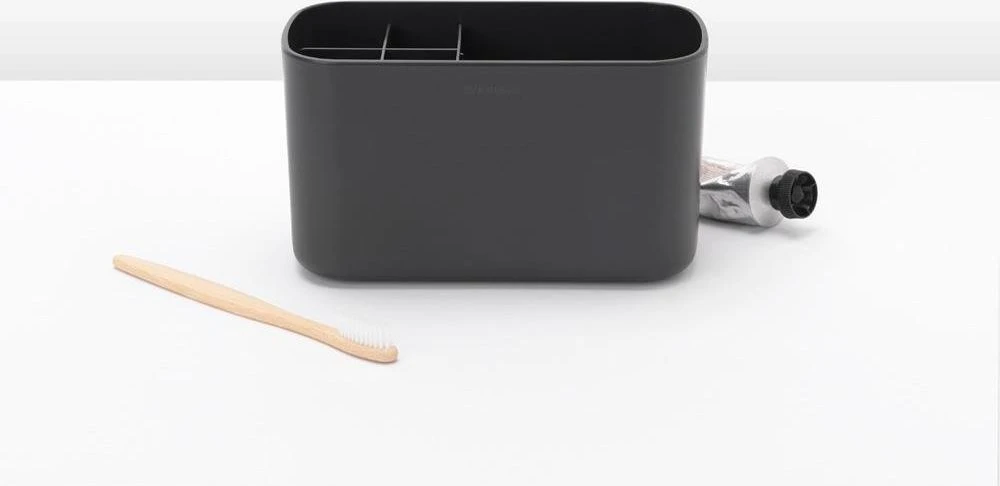 Brabantia vannasistabas piederumu organizators ReNew, tumši pelēks