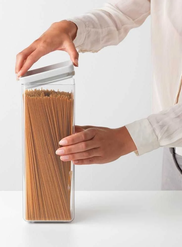 Brabantia kvadratinis indas 2,5 l „Tasty+“ kamuoliukas 122545