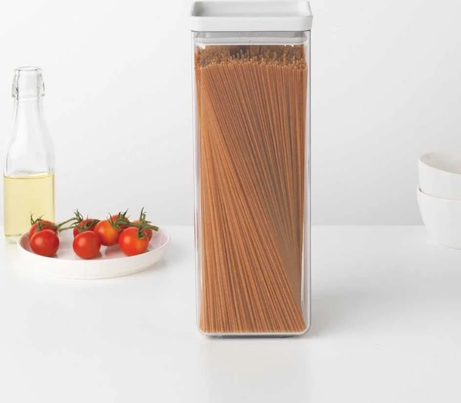 Brabantia kvadratinis indas 2,5 l „Tasty+“ kamuoliukas 122545
