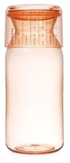 Brabantia Maisto produktų indas su matavimo skale - 1.3 L oranžinis BRB
