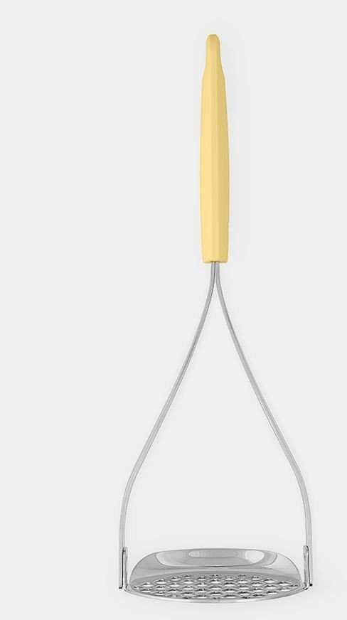 Brabantia BRABANTIA Potato Masher and Spoon Vanilla Geltona 229503
