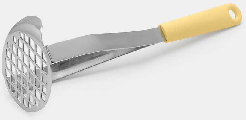 Brabantia BRABANTIA Potato Masher and Spoon Vanilla Geltona 229503