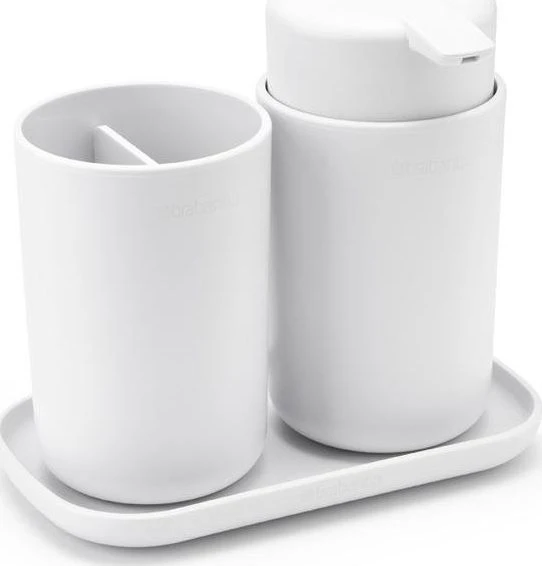 Brabantia Vonios kamb. rink. ReNew 3vnt. - Baltas