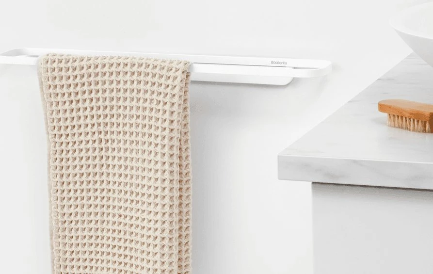 Brabantia dvieļu turētājs MindSet, mineral fresh baltas