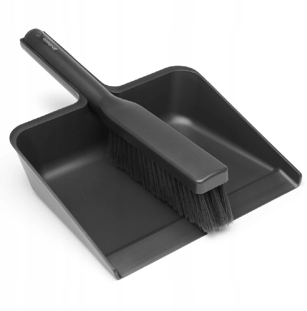 Brabantia Rinkinys do zamiatania szczotka i łopatka - Dark Pilkas