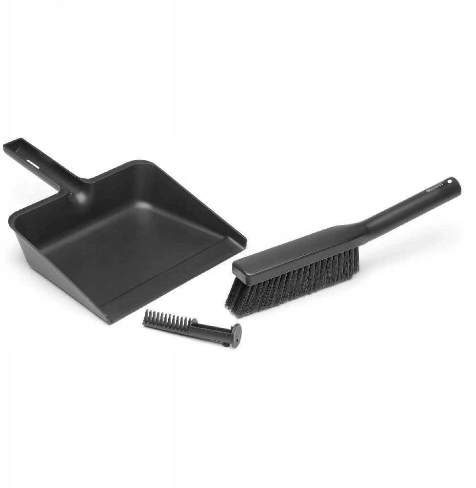 Brabantia Rinkinys do zamiatania szczotka i łopatka - Dark Pilkas