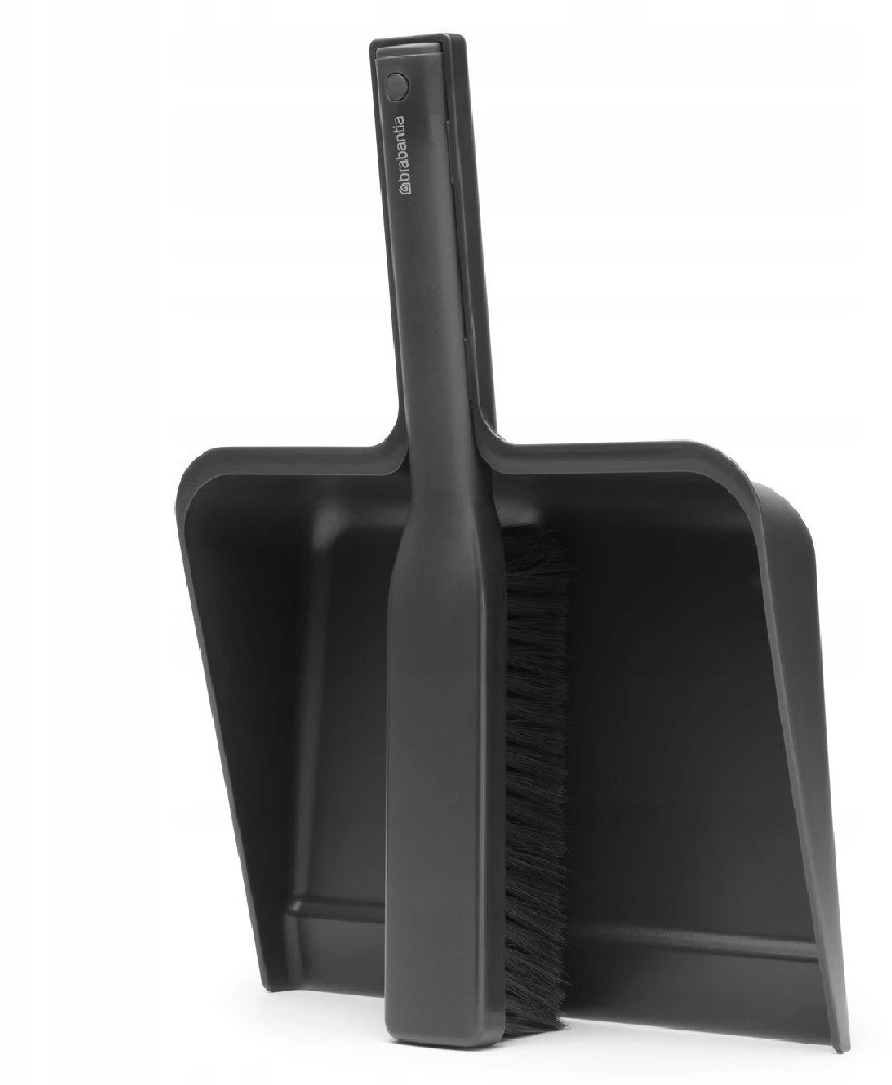 Brabantia Rinkinys do zamiatania szczotka i łopatka - Dark Pilkas