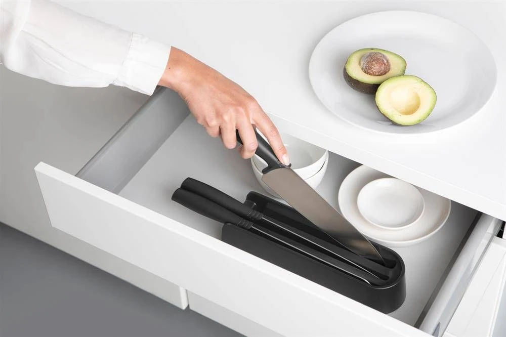 Brabantia Rinkinys noży w bloku do szuflady Tasty+ 123023