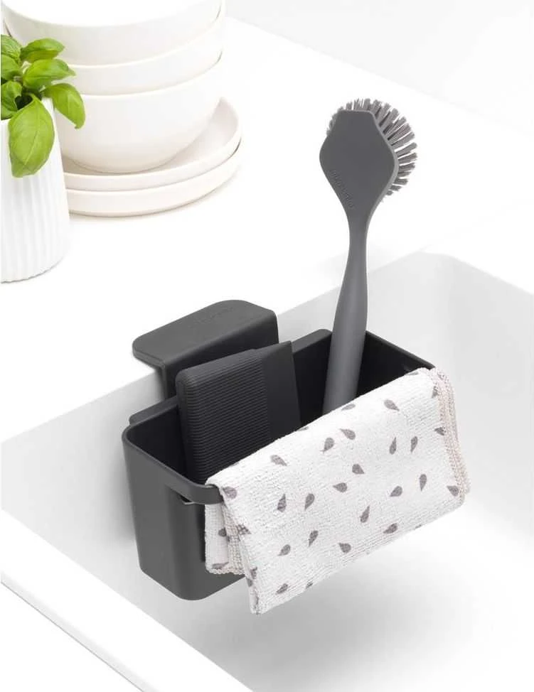 Brabantia Kriauklės aksesuarų laikiklis - Dark Pilkas