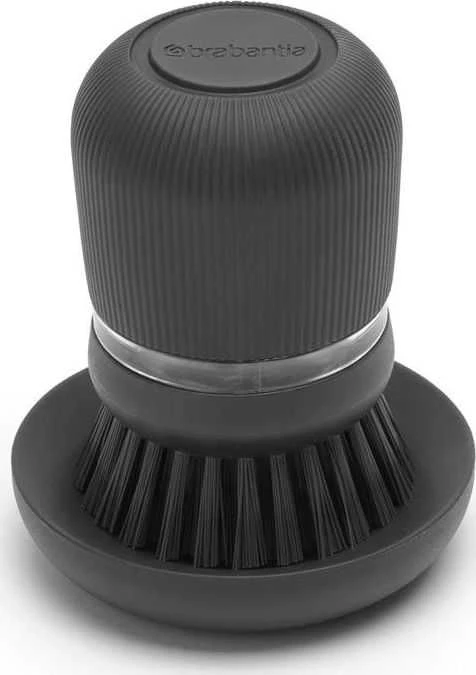 Brabantia Šepetys su muilo dozatoriumi - Dark Pilkas