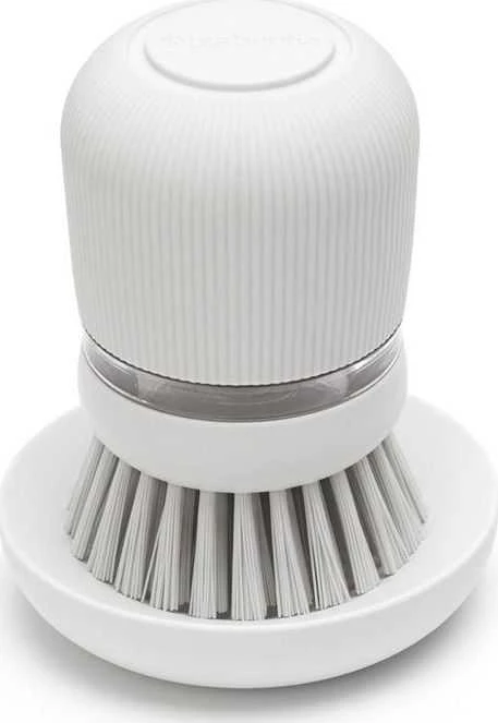 Brabantia Šepetys su muilo dozatoriumi - Light Pilkas