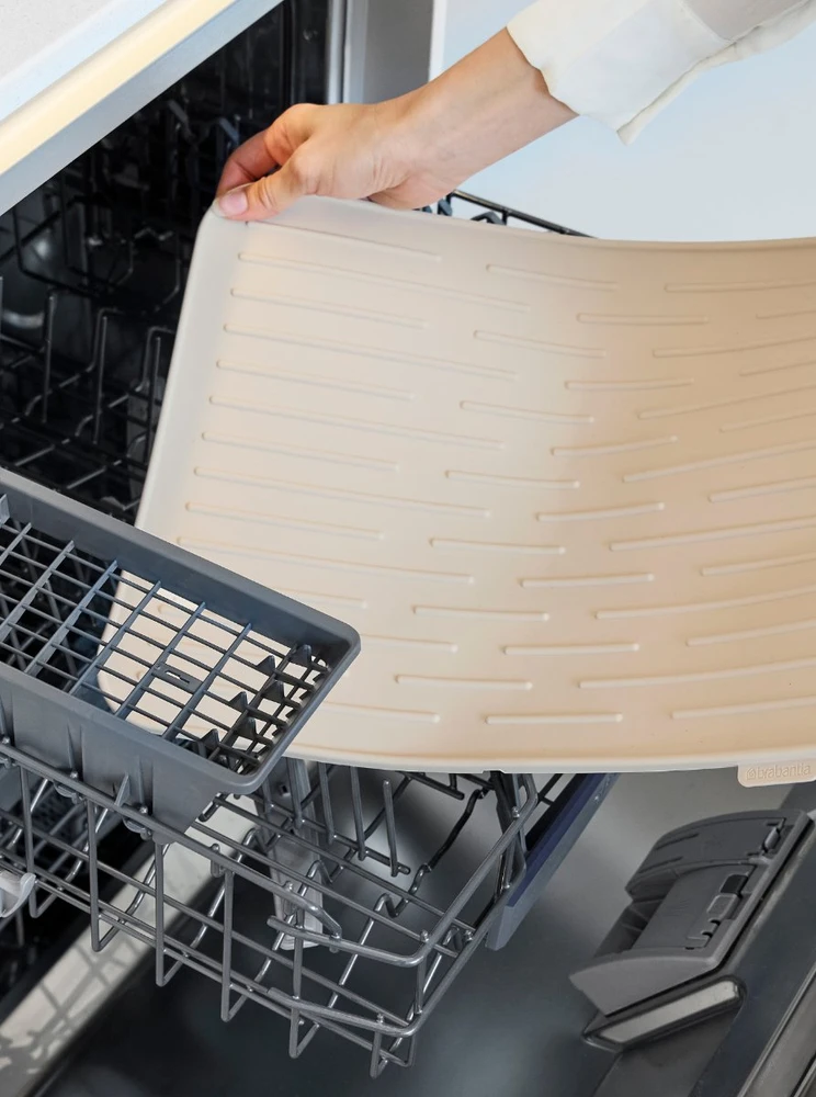 Brabantia silikoninis indų džiovinimo kilimėlis, minkštas, smėlio spalvos, 252044