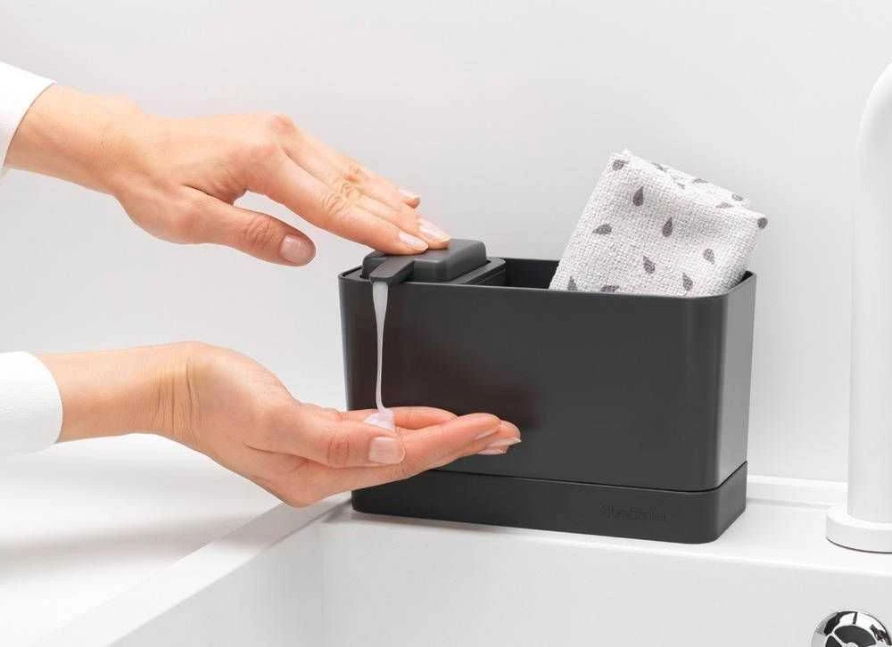 Brabantia Kriauklės rinkinys, 3vnt. - Dark Pilkas