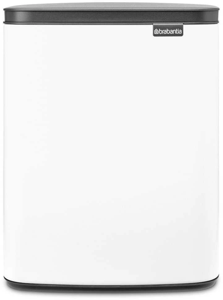 Brabantia Bo šiukšliadėžė, 12 l - Baltas
