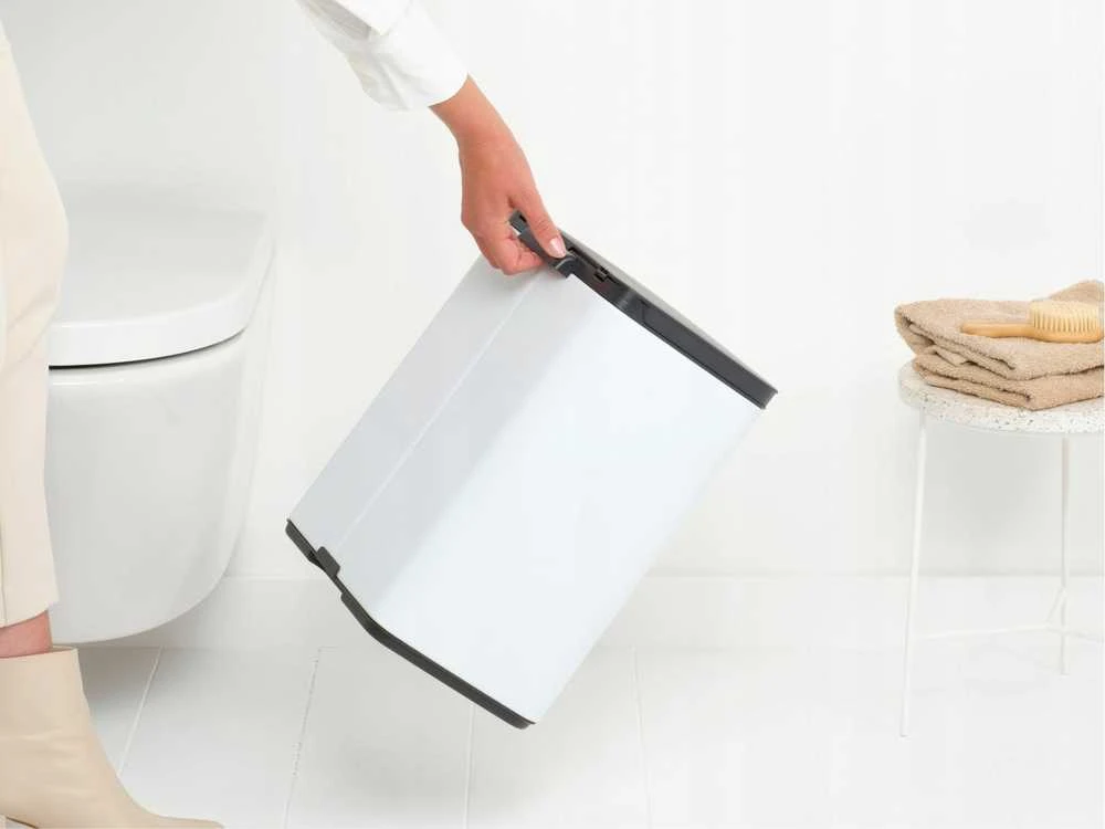 Brabantia Bo šiukšliadėžė, 12 l - Baltas