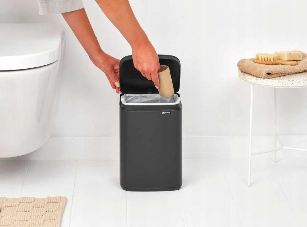 Brabantia šiukšliadėžė Bo, 4 l, mineralinė, bekvapė