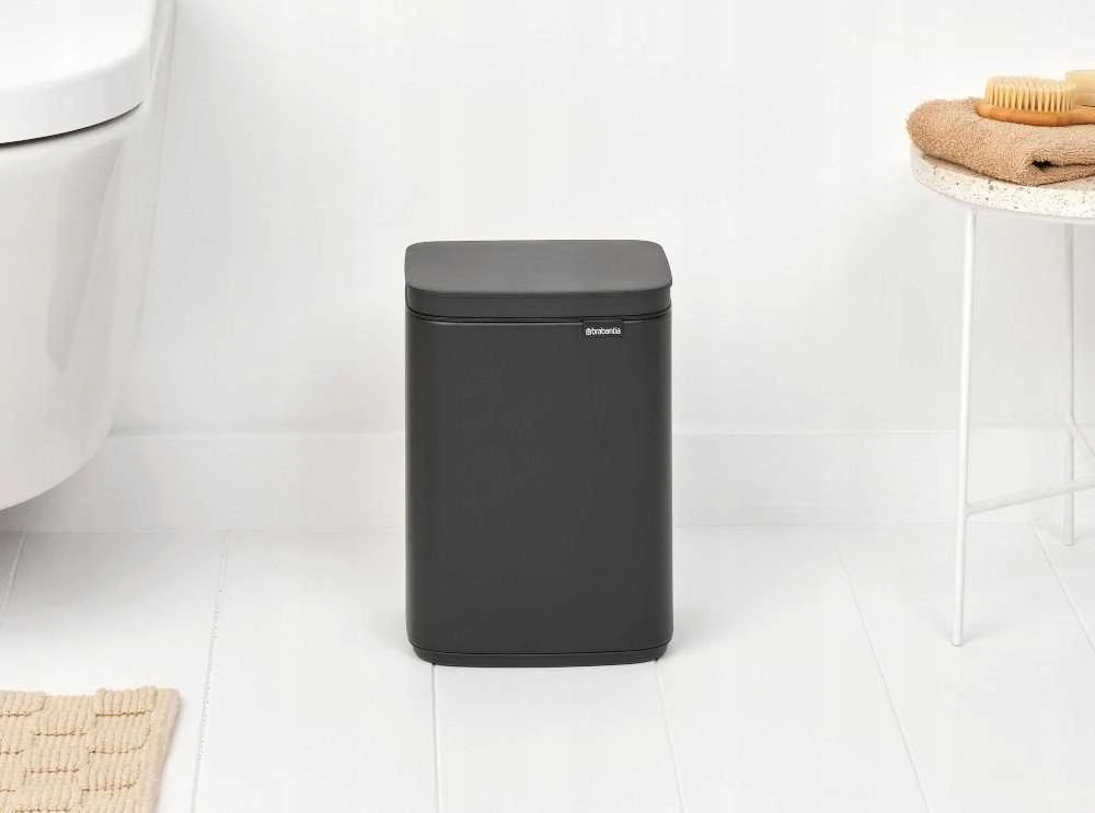 Brabantia šiukšliadėžė Bo, 4 l, mineralinė, bekvapė