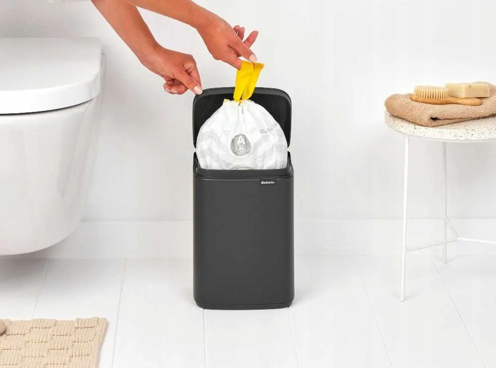 Brabantia šiukšliadėžė Bo, 4 l, mineralinė, bekvapė
