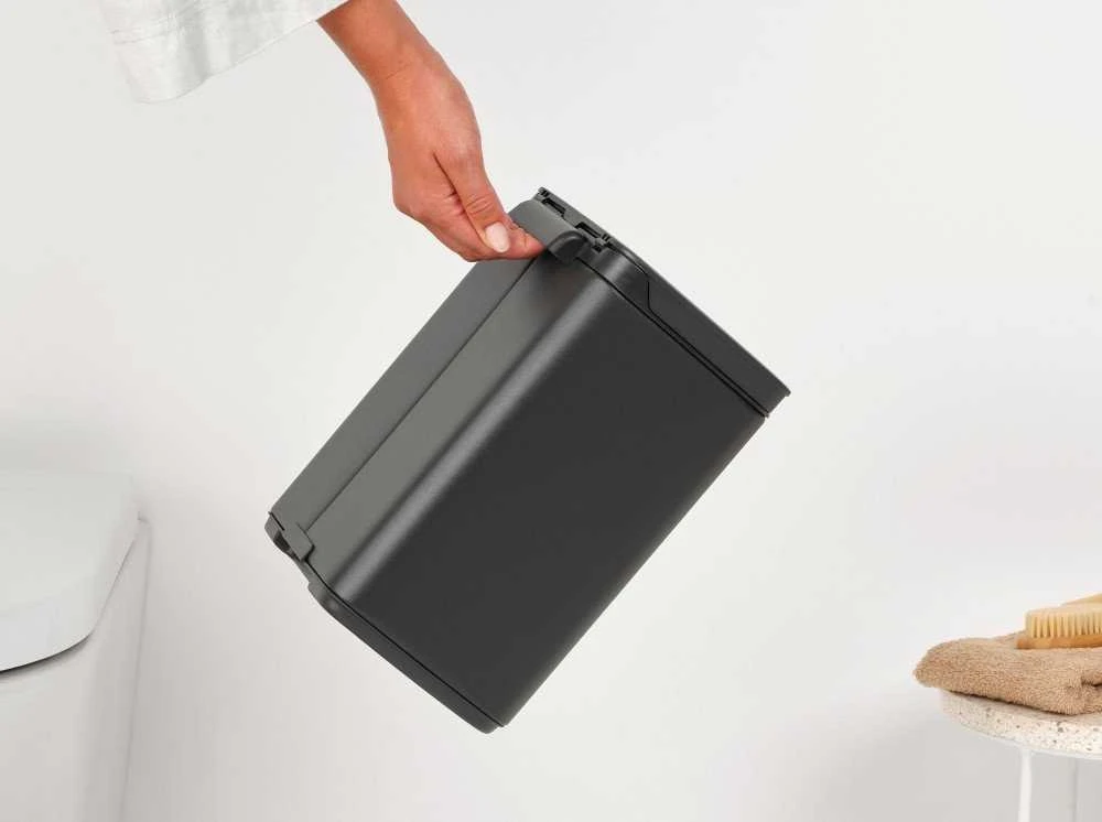 Brabantia šiukšliadėžė Bo, 4 l, mineralinė, bekvapė
