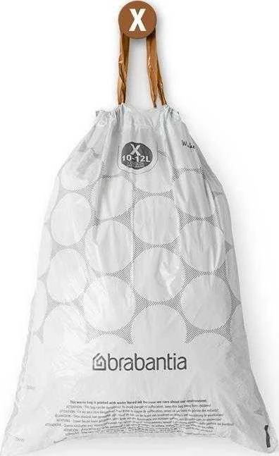 Brabantia Šiukšlių maišeliai X 10-12 l (dalytuve 40 maišelių)