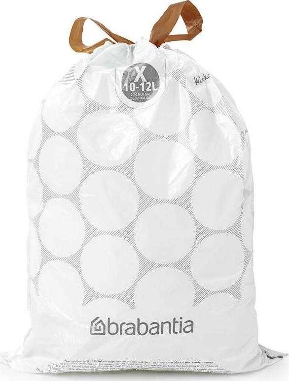 Brabantia Šiukšlių maišeliai X 10-12 l (dalytuve 40 maišelių)