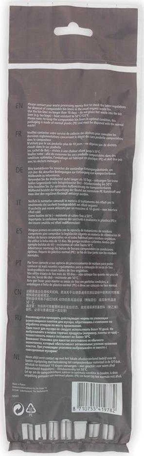 Brabantia Biologiškai suyrantys šiukšlių maišeliai C 10-12 L (ritinėlyje 10 maišelių)