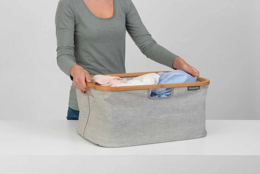 Brabantia Skalbinių krepšys, sulankstomas, 40L - Pilkas