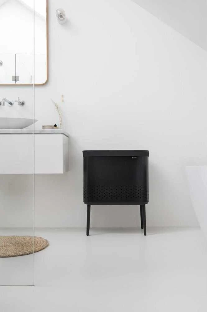 Brabantia Skalbinių dėžė Bo 60L - Matt Juodas