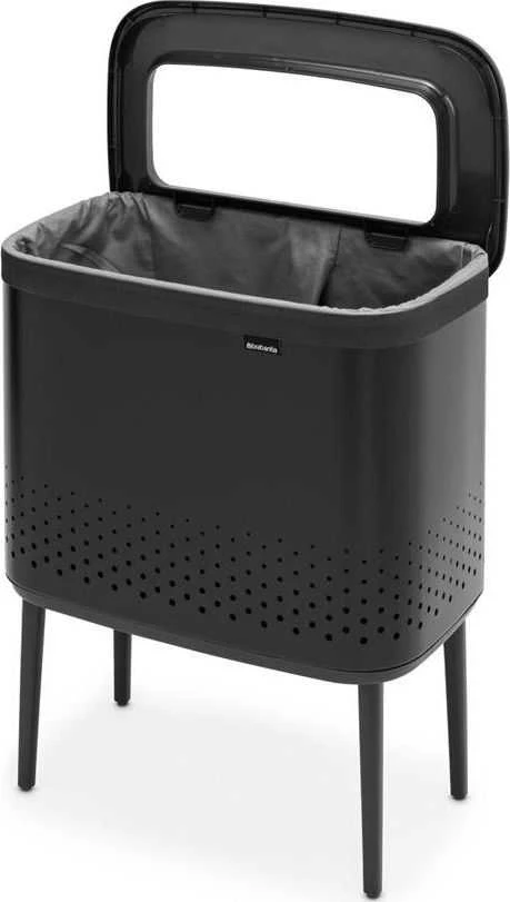 Brabantia Skalbinių dėžė Bo 60L - Matt Juodas