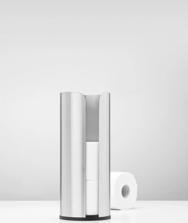 Brabantia Tualetinio popieriaus laikiklis ReNew - Matt Steel