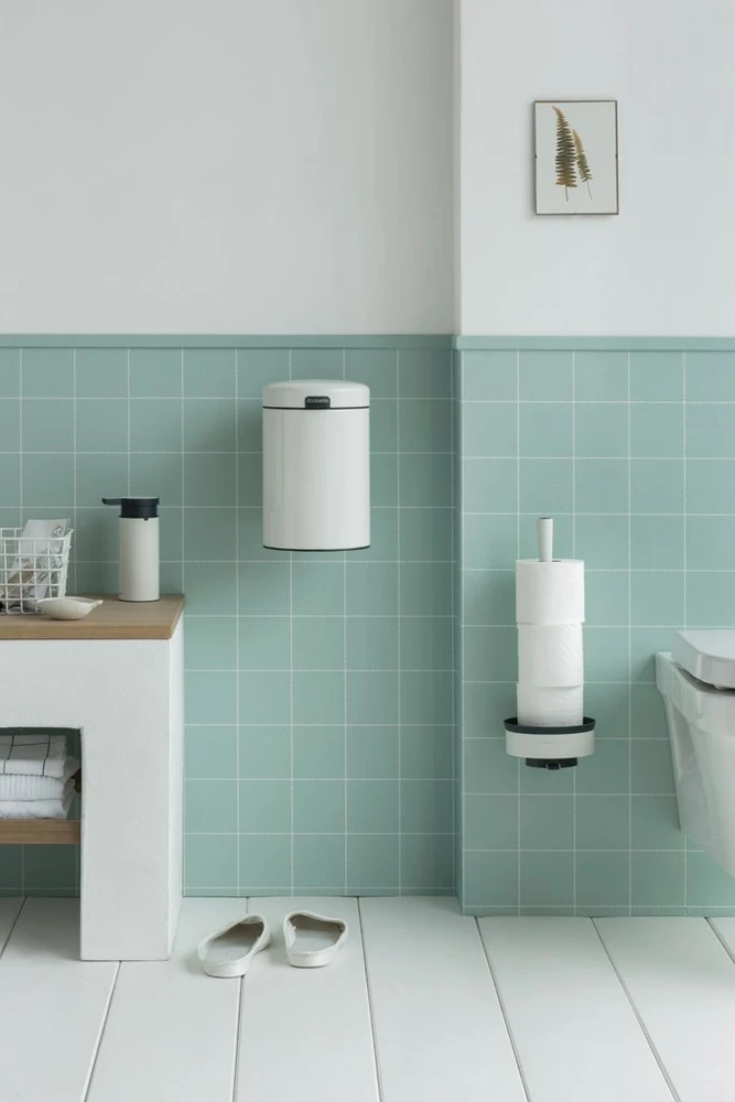 Brabantia tualetes papīra komplektu turētājs Profile, balts