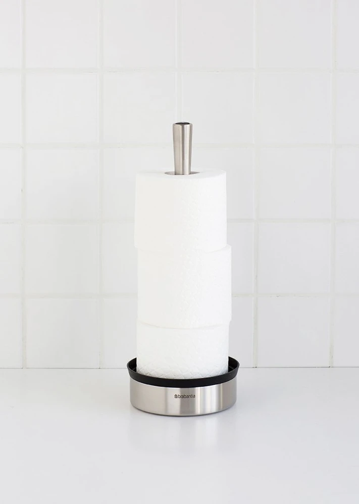 Brabantia tualetes papīra komplektu turētājs Profile, matt steel