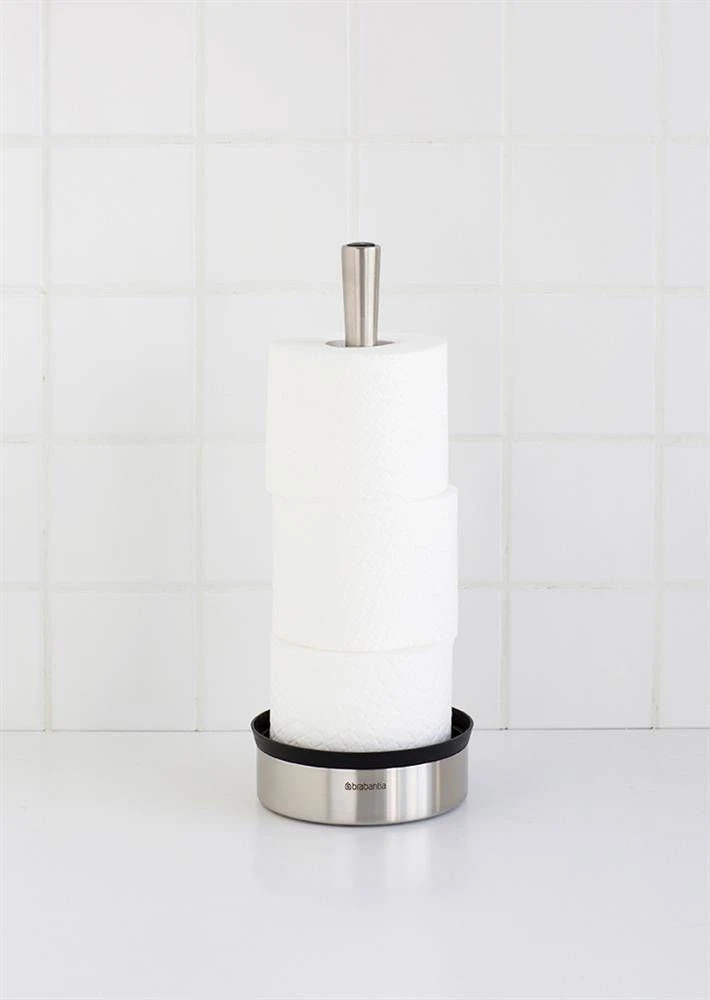 Brabantia tualetes papīra komplektu turētājs Profile, matt steel