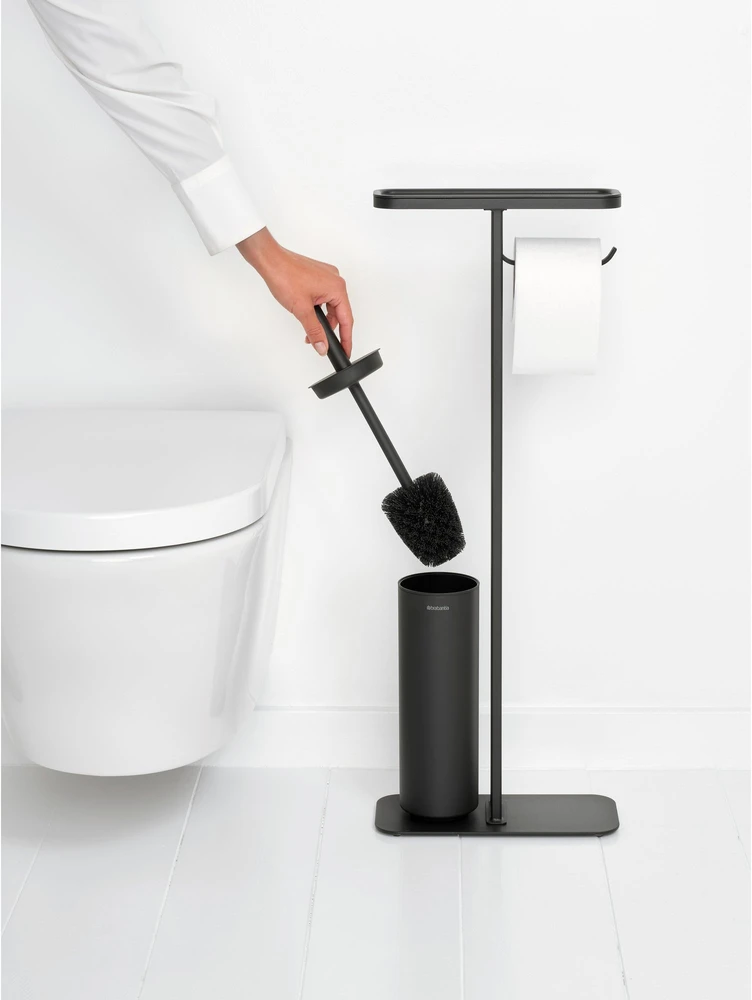 Brabantia tualetes piederumu statīvs MindSet, mineral infinite pilkas