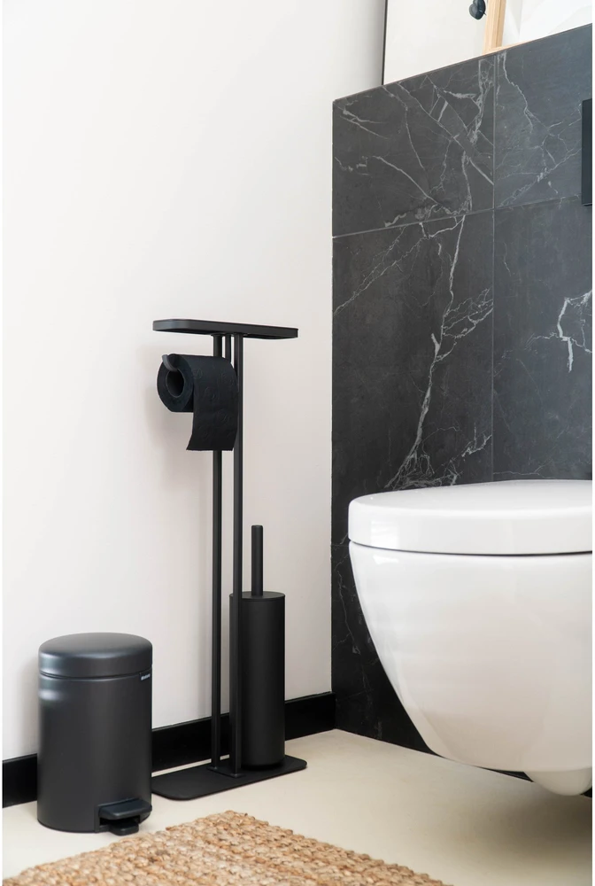 Brabantia tualetes piederumu statīvs MindSet, mineral infinite pilkas