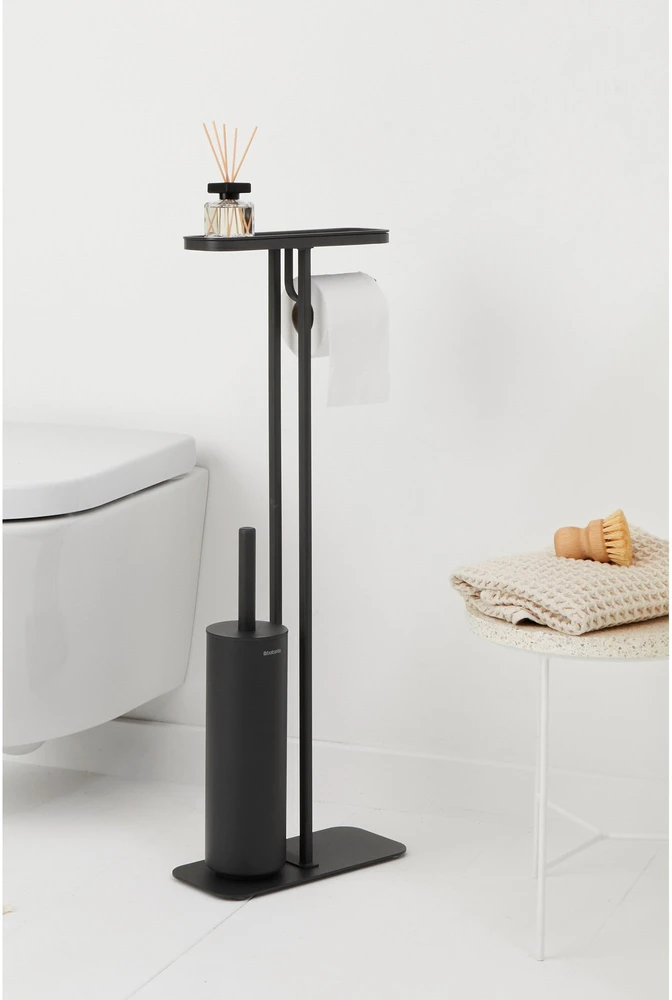 Brabantia tualetes piederumu statīvs MindSet, mineral infinite pilkas