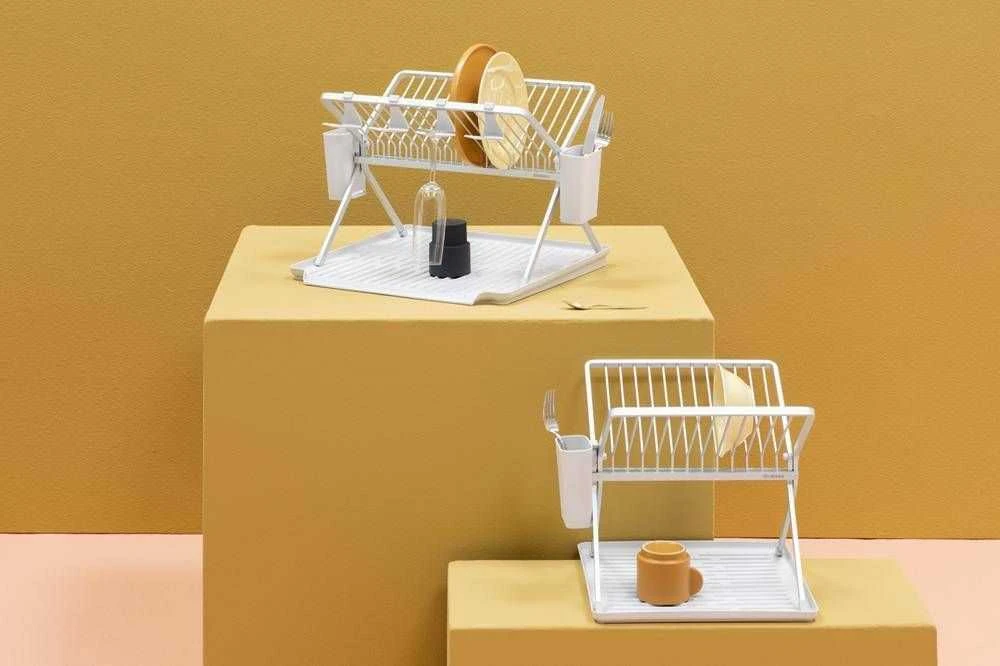 Brabantia Sulankstomas indų džiovinimo stovas - Light Pilkas