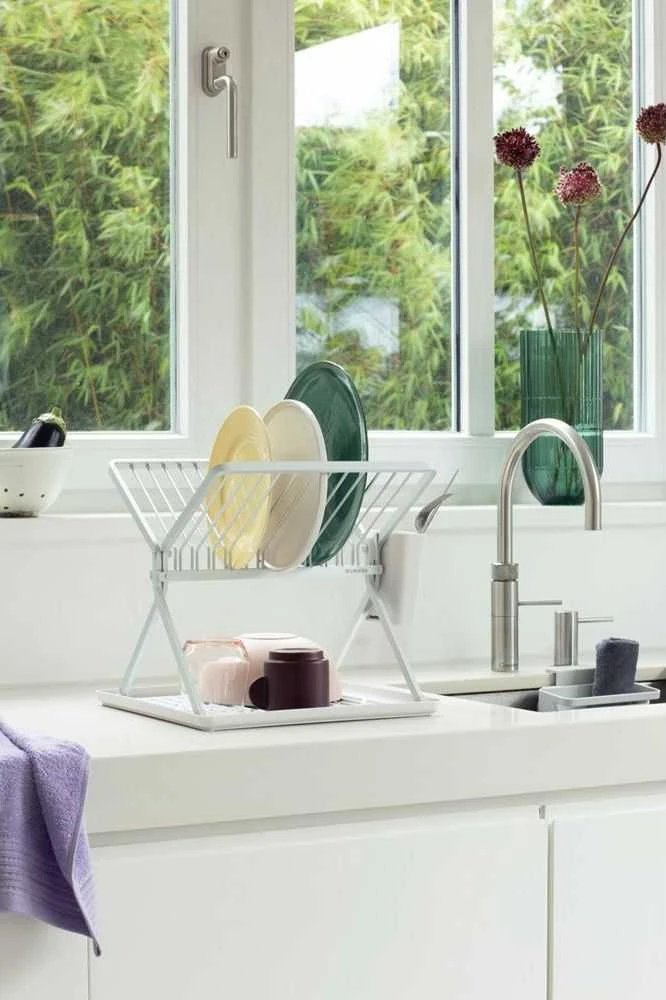 Brabantia Sulankstomas indų džiovinimo stovas - Light Pilkas